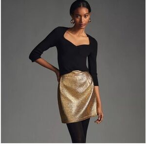 NWT Anthropologie black sweater